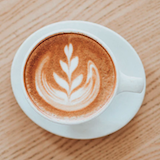 Latte nóng